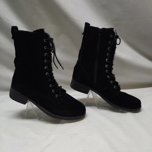 Rogue Black Ankle Boots